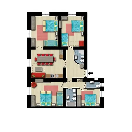 Flatinrome Termini 2 Grande Luminoso In Centro - Accetta Bonus Vacanze Рим